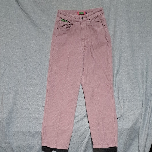 Empyre Pants - 240 - 🧸 Empyre dusty Pink Corduroy Pants | Y2K Indie Cool | Size 2